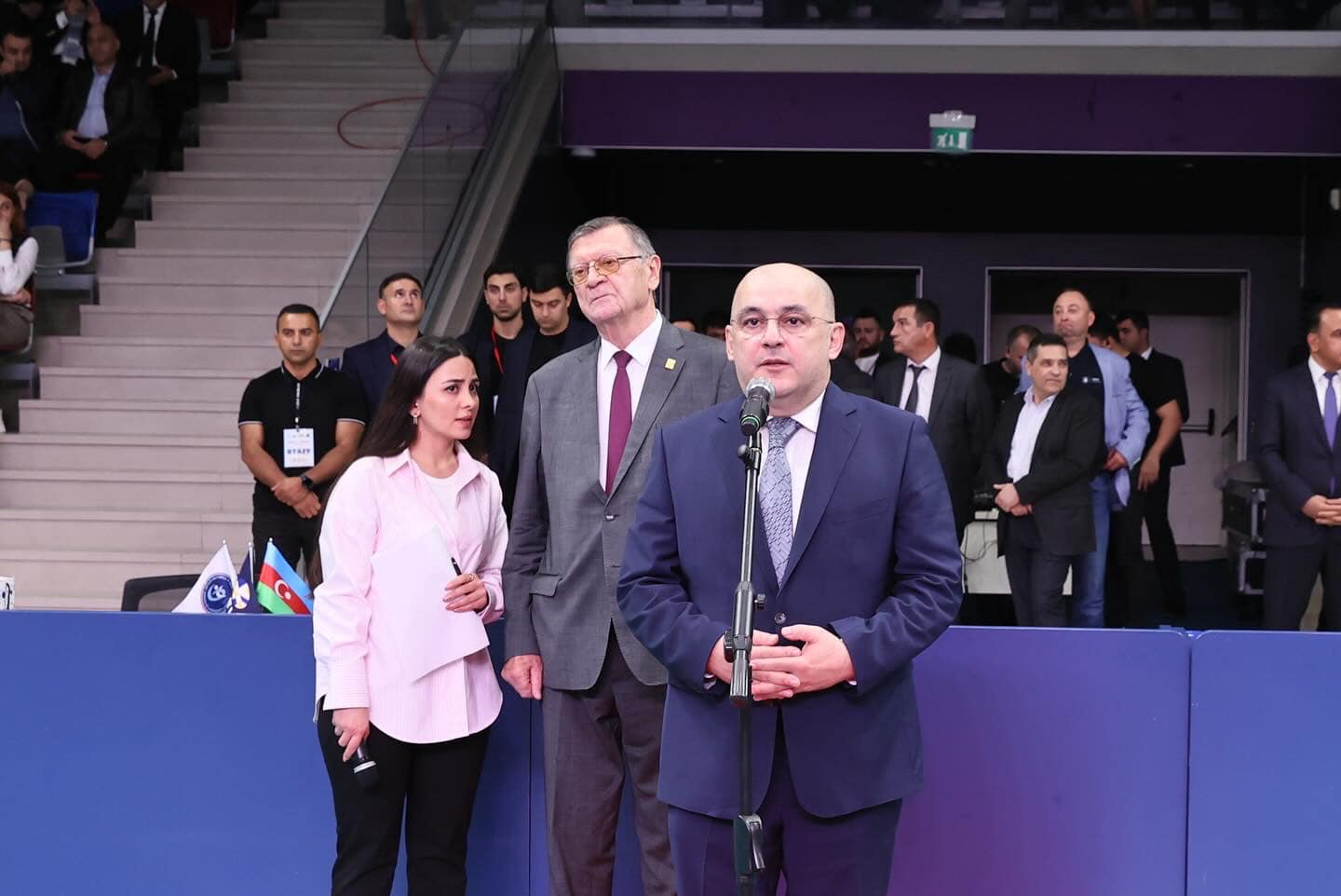 Voleybol üzrə Azərbaycan çempionatının açılış mərasimi keçirilib - FOTO/VİDOE